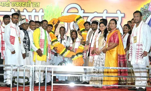 करमा तिहार के रंग में डूबा मुख्यमंत्री निवास करमा तिहार के रंग में डूबा मुख्यमंत्री निवास