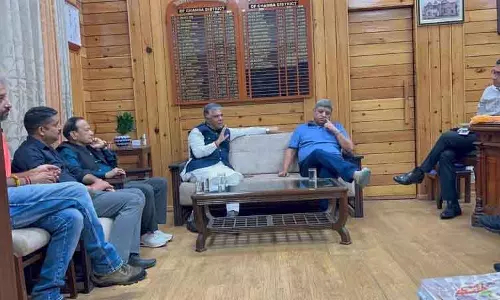 Chamba में तबाही, भाजपा सांसद ने प्राकृतिक आपदा के सामने एकजुटता का आह्वान किया Chamba में तबाही, भाजपा सांसद ने प्राकृतिक आपदा के सामने एकजुटता का आह्वान किया