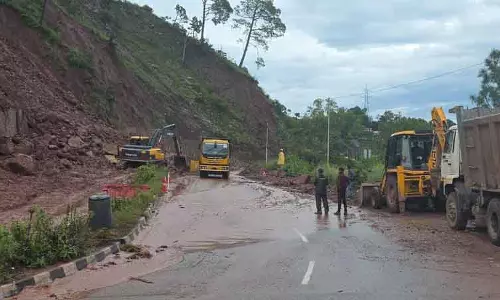 Solan में 24 घंटे में 46 करोड़ रुपये की बारिश से नुकसान