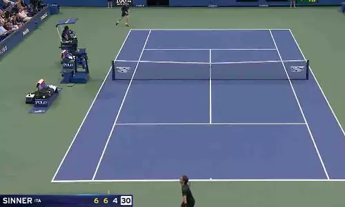 सिनर का दबदबा कायम, US Open में मुसेट्टी को सीधे सेटों में हराया
