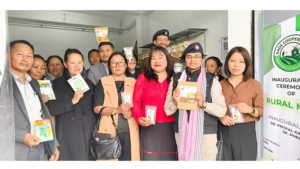Nagaland : प्फुत्सेरो टाउन में ग्रामीण मार्ट का उद्घाटन Nagaland : प्फुत्सेरो टाउन में ग्रामीण मार्ट का उद्घाटन