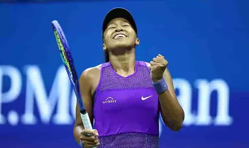 Naomi Osaka मुचोवा को हराकर यूएस ओपन सेमीफाइनल में पहुंचीं