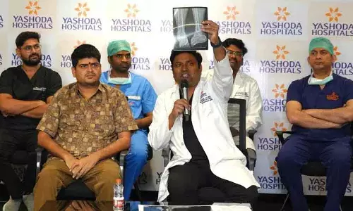 Telugu राज्यों में पहली बार, यशोदा अस्पताल ने पहली 3डी-प्रिंटेड टैलस इम्प्लांट सर्जरी की