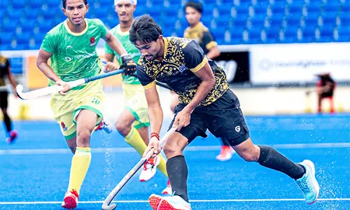 पंजाब हॉकी लीग: राउंडग्लास हॉकी अकादमी ने SAI सोनीपत को हराकर तालिका में शीर्ष स्थान हासिल किया पंजाब हॉकी लीग: राउंडग्लास हॉकी अकादमी ने SAI सोनीपत को हराकर तालिका में शीर्ष स्थान हासिल किया