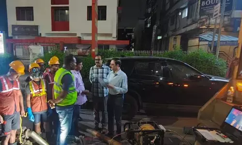 GHMC ने रोबोटिक तकनीक से शुरू किया ड्रेन सफाई पायलट प्रोजेक्ट GHMC ने रोबोटिक तकनीक से शुरू किया ड्रेन सफाई पायलट प्रोजेक्ट