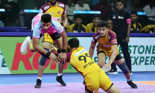 PKL: तेलुगु टाइटंस ने जयपुर पिंक पैंथर्स को हराकर सीजन की पहली जीत दर्ज की