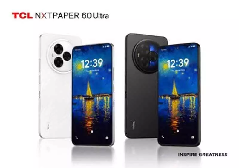 TCL ने लॉन्च किया NXTPaper 60 अल्ट्रा स्मार्टफोन, बेहतर आराम और परफॉर्मेंस के साथ TCL ने लॉन्च किया NXTPaper 60 अल्ट्रा स्मार्टफोन, बेहतर आराम और परफॉर्मेंस के साथ