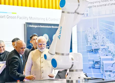 सेमिकॉन इंडिया 2025 ग्लोबल सेमीकंडक्टर इकोसिस्टम में भारत के उदय को दर्शाता है सेमिकॉन इंडिया 2025 ग्लोबल सेमीकंडक्टर इकोसिस्टम में भारत के उदय को दर्शाता है