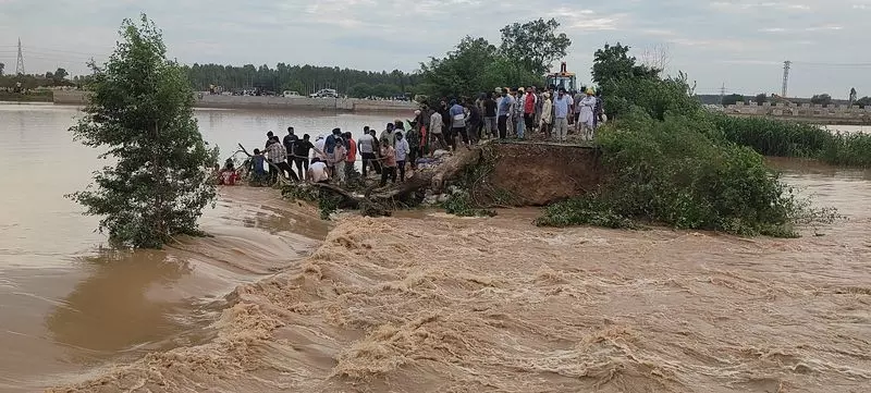 Haryana : नदियों में तेज बहाव जारी, अंबाला, कुरुक्षेत्र के निवासी और प्रशासन सतर्क Haryana : नदियों में तेज बहाव जारी, अंबाला, कुरुक्षेत्र के निवासी और प्रशासन सतर्क