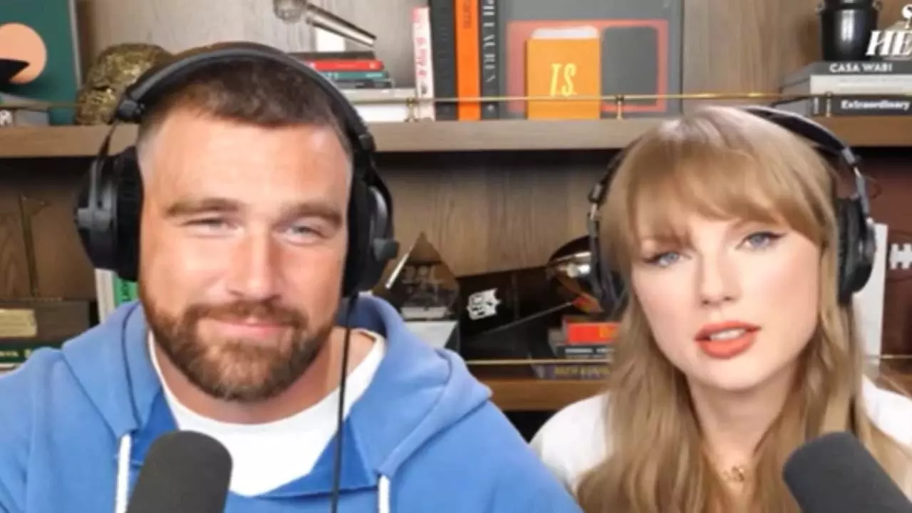 Taylor Swift का सुपर बाउल शो ट्रैविस केल्सी के बिग गेम से मेल खाता है Taylor Swift का सुपर बाउल शो ट्रैविस केल्सी के बिग गेम से मेल खाता है
