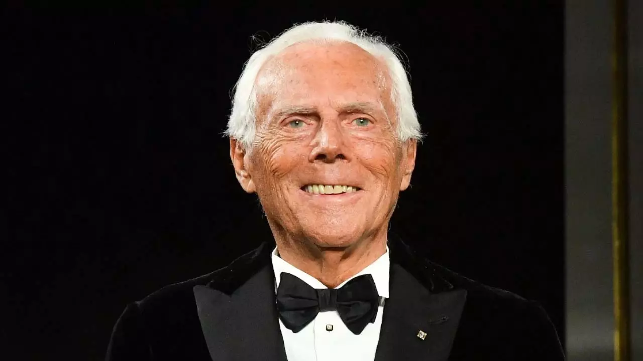 दिग्गज फैशन डिजाइनर Giorgio Armani का निधन दिग्गज फैशन डिजाइनर Giorgio Armani का निधन