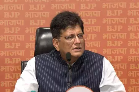 जीएसटी सुधार देश की अर्थव्यवस्था को नई ऊंचाईयों पर ले जाएंगे : पीयूष गोयल जीएसटी सुधार देश की अर्थव्यवस्था को नई ऊंचाईयों पर ले जाएंगे : पीयूष गोयल