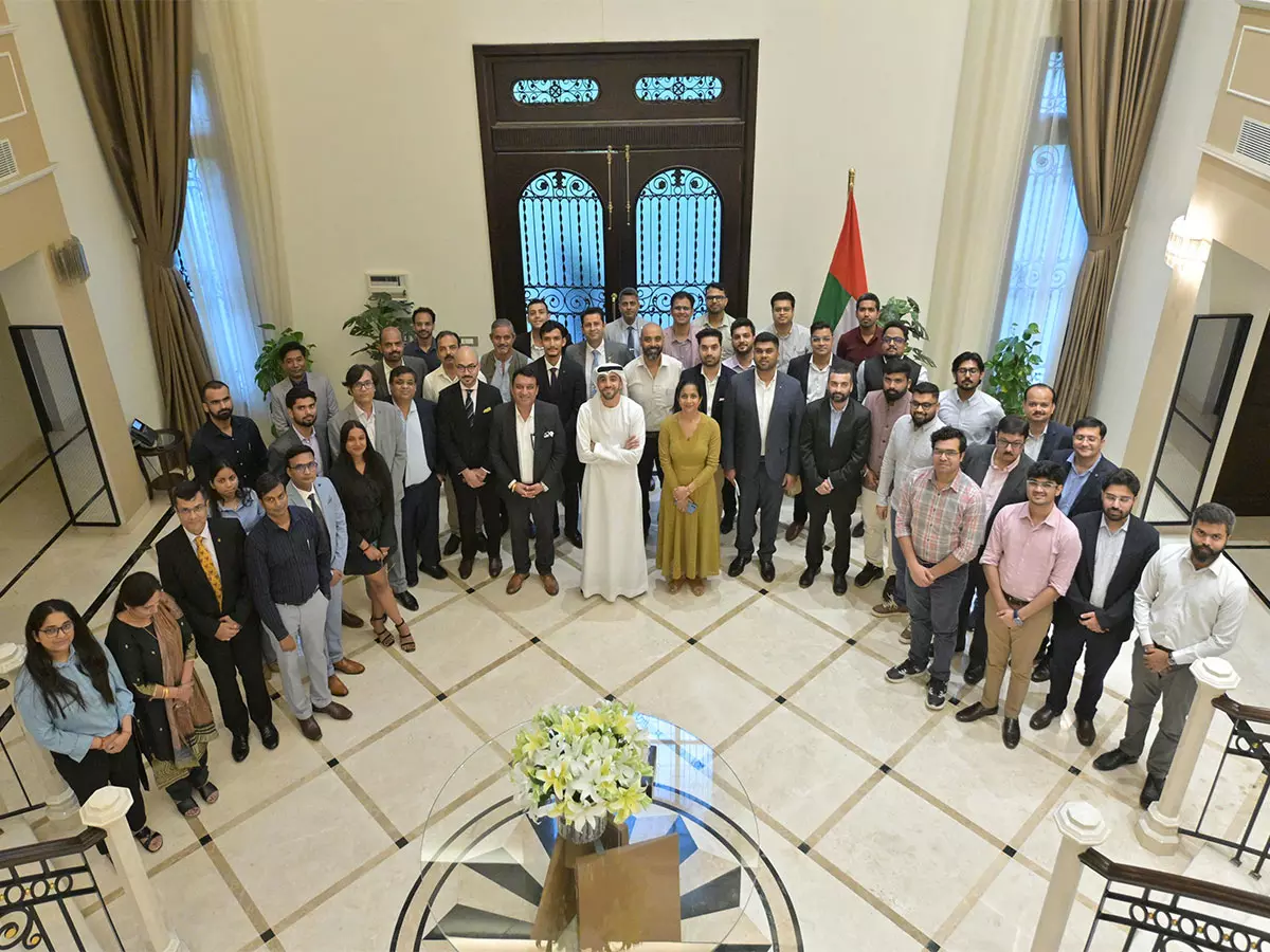 UAE के राजदूत ने IIT दिल्ली के छात्र नवप्रवर्तकों के साथ संवाद की मेजबानी की UAE के राजदूत ने IIT दिल्ली के छात्र नवप्रवर्तकों के साथ संवाद की मेजबानी की