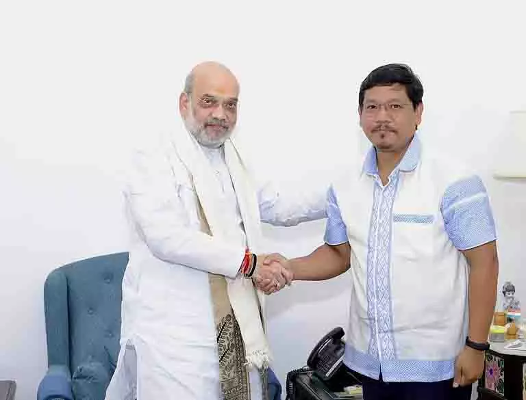 मेघालय के CM ने दिल्ली में सड़क नामकरण को लेकर केंद्र से अपील की मेघालय के CM ने दिल्ली में सड़क नामकरण को लेकर केंद्र से अपील की
