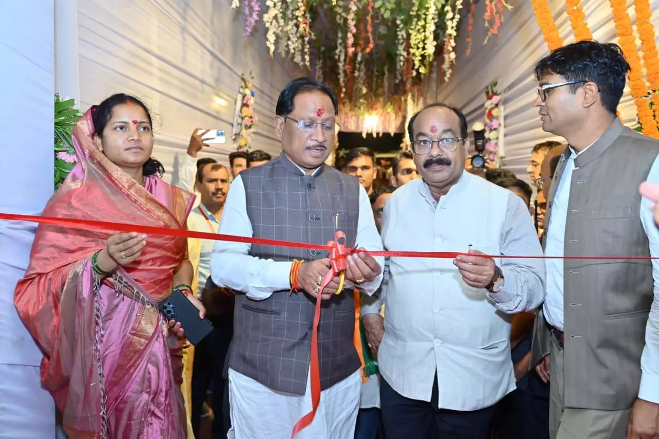 रायगढ़ में मुख्यमंत्री विष्णुदेव साय ने किया नवगुरुकुल परिसर का शुभारंभ रायगढ़ में मुख्यमंत्री विष्णुदेव साय ने किया नवगुरुकुल परिसर का शुभारंभ