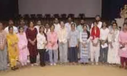 अंबेडकर विश्वविद्यालय के शोधोत्सव में विश्वगुरु बनने के सपने का उत्सव