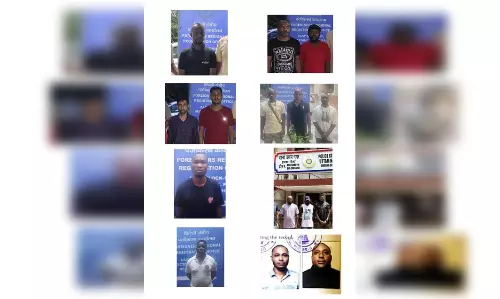 पुलिस की घुसपैठियों पर बड़ी कार्रवाई, 13 नाइजीरियाई और 2 बांग्लादेशियों को डिटेंशन सेंटर भेजा