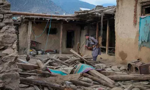 Afghanistan में 5.8 तीव्रता का भूकंप Afghanistan में 5.8 तीव्रता का भूकंप