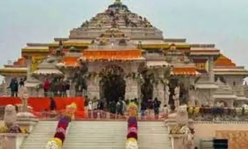 Ayodhya: ध्वजारोहण समारोह से पहले बदलेगी राम मंदिर की सुरक्षा व्यवस्था Ayodhya: ध्वजारोहण समारोह से पहले बदलेगी राम मंदिर की सुरक्षा व्यवस्था