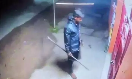 Shahdol: काली मंदिर में चोरी की वारदात: चोरों ने ताला तोड़कर दान पेटी चुरा ली Shahdol: काली मंदिर में चोरी की वारदात: चोरों ने ताला तोड़कर दान पेटी चुरा ली