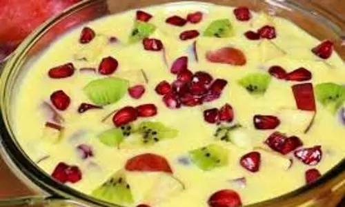 Fruit Custard: 2 मिनट में  तैयार हो जाएगा ये हेल्दी  फ्रूट कस्टर्ड
