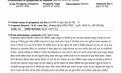 पुलिस ने लाखे नगर गणेश समिति संचालक पर लिया एक्शन, FIR दर्ज