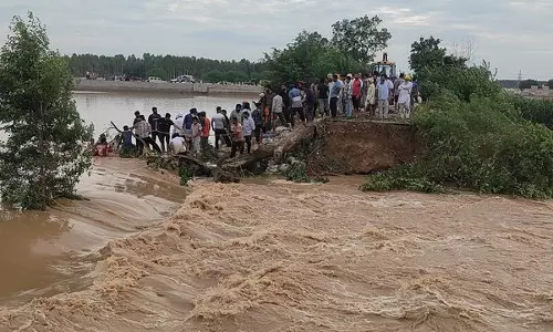 Haryana : नदियों में तेज बहाव जारी, अंबाला, कुरुक्षेत्र के निवासी और प्रशासन सतर्क