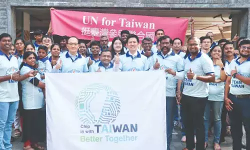 Taiwan ने संयुक्त राष्ट्र की भूमिका निभाने के लिए समर्थन का आग्रह किया