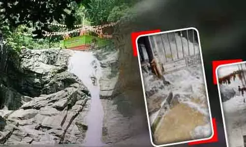 भारी बारिश के कारण Balasore में पंचलिंगेश्वर मंदिर बंद