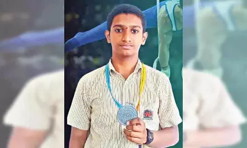 Narayana School के छात्र ने राष्ट्रीय जिम्नास्टिक चैंपियनशिप में रजत पदक जीता