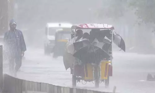 NDMA का कहना है कि आज गुरुग्राम और फरीदाबाद में भारी बारिश की संभावना