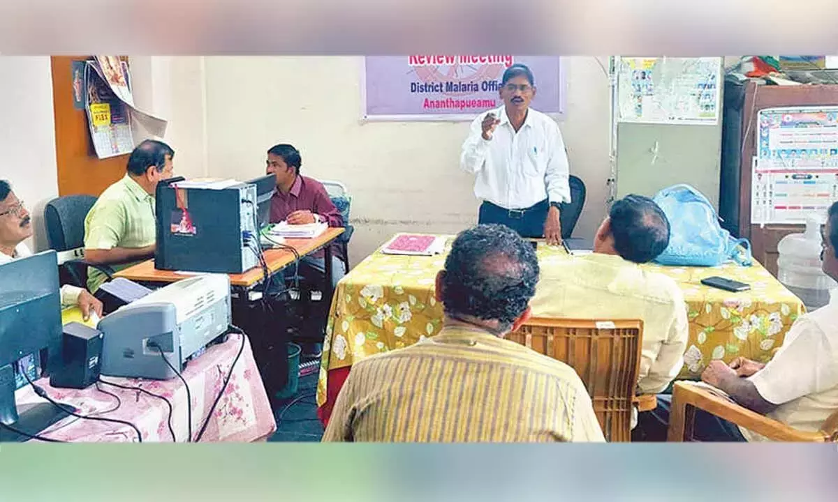 Andhra: NVBDCP दिशानिर्देशों के अनुसार मलेरिया समीक्षा आयोजित की गई Andhra: NVBDCP दिशानिर्देशों के अनुसार मलेरिया समीक्षा आयोजित की गई