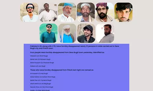 Balochistan: डेरा बुगती और पिरकोह में कई लोगों के जबरन गायब होने की खबरें