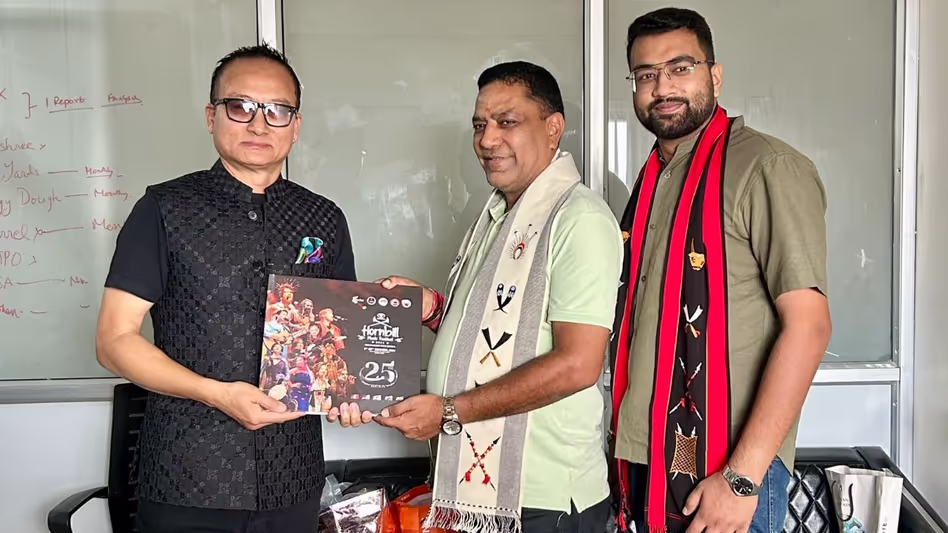 Kohima भारत के सबसे बड़े बैंड बैटल के साथ टिकट टू हॉर्नबिल 2025 के लिए तैयार Kohima भारत के सबसे बड़े बैंड बैटल के साथ टिकट टू हॉर्नबिल 2025 के लिए तैयार