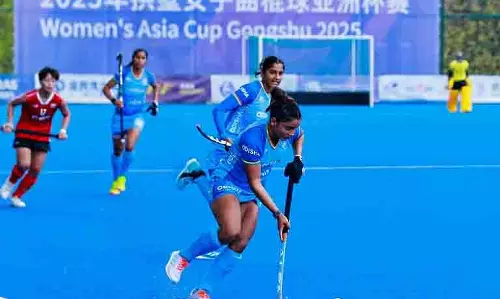 महिला एशिया कप हॉकी में भारत ने थाईलैंड को 11-0 से हराया