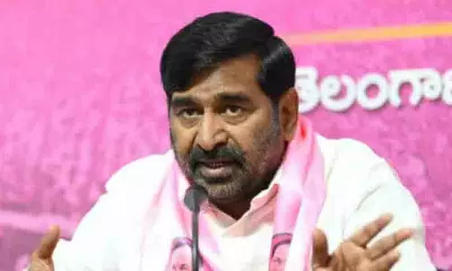 Jagdish Reddy ने कांग्रेस सरकार को घेरा, प्रदर्शन को बताया निराशाजनक Jagdish Reddy ने कांग्रेस सरकार को घेरा, प्रदर्शन को बताया निराशाजनक