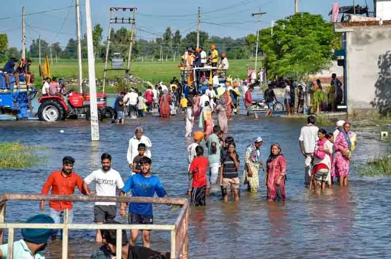 Punjab में बाढ़ से किसी की मौत की खबर नहीं, फाजिल्का सबसे ज्यादा प्रभावित, 21,000 लोगों को बचाया गया Punjab में बाढ़ से किसी की मौत की खबर नहीं, फाजिल्का सबसे ज्यादा प्रभावित, 21,000 लोगों को बचाया गया
