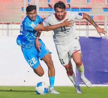 सीएएफए नेशंस कप : तीसरे स्थान के प्लेऑफ में ओमान से भारत का सामना सीएएफए नेशंस कप : तीसरे स्थान के प्लेऑफ में ओमान से भारत का सामना