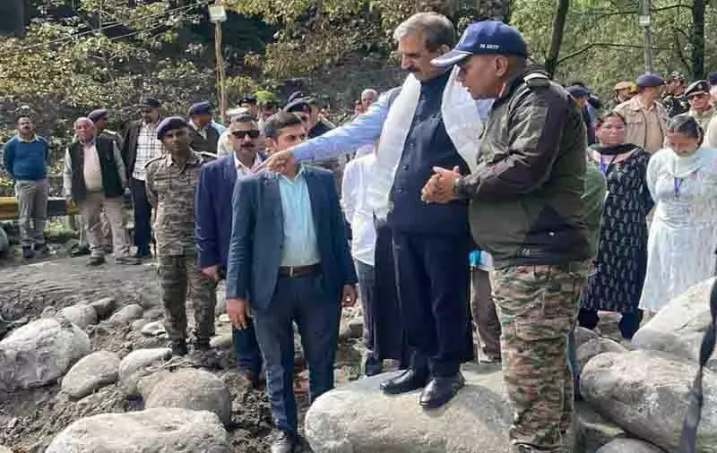 केंद्र ने हिमाचल को आपदा राहत पैकेज अभी तक मंजूर नहीं किया: CM केंद्र ने हिमाचल को आपदा राहत पैकेज अभी तक मंजूर नहीं किया: CM
