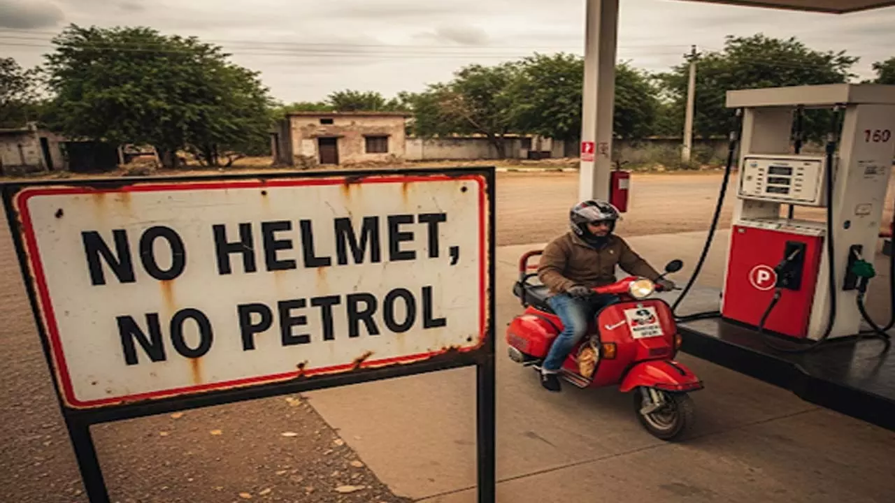 No helmet-no petrol विवाद: युवती ने पेट्रोल पंप कर्मचारी से की मारपीट No helmet-no petrol विवाद: युवती ने पेट्रोल पंप कर्मचारी से की मारपीट