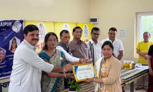 अर्पण दिव्यांग स्कूल में दिव्यांग स्कूल के 13 शिक्षकों का सम्मान