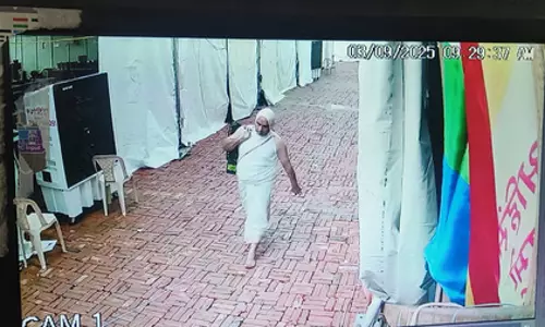 लाल किला परिसर से करोड़ की कलश चोरी, संदिग्ध CCTV में दिखा