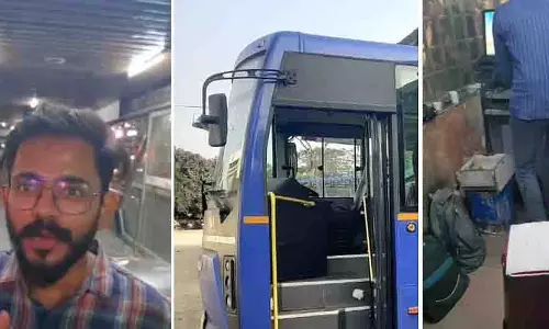 Indore: आईबस स्टाफ पर यात्रियों से ठगी का आरोप, रील में जताई शिकायत Indore: आईबस स्टाफ पर यात्रियों से ठगी का आरोप, रील में जताई शिकायत