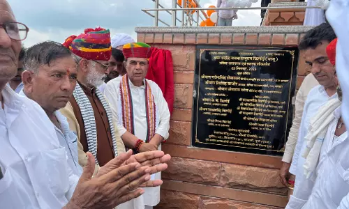 Jaipur: संसदीय कार्य मंत्री ने जोधपुर में राजूराम बिश्नोई की प्रतिमा का किया अनावरण Jaipur: संसदीय कार्य मंत्री ने जोधपुर में राजूराम बिश्नोई की प्रतिमा का किया अनावरण