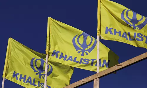 खालिस्तानी समूहों को राजनीतिक रूप से प्रेरित हिंसा के लिए कनाडा से वित्तीय सहायता मिलती है: रिपोर्ट खालिस्तानी समूहों को राजनीतिक रूप से प्रेरित हिंसा के लिए कनाडा से वित्तीय सहायता मिलती है: रिपोर्ट
