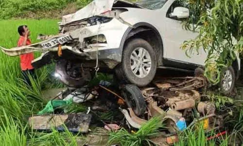 Odisha: कार ने ऑटो-रिक्शा को टक्कर मारी, 3 की मौत, 2 गंभीर रूप से घायल