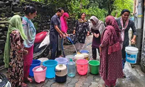 Mandi ने राहत की सांस ली, 4 दिन के संकट के बाद आंशिक जलापूर्ति बहाल Mandi ने राहत की सांस ली, 4 दिन के संकट के बाद आंशिक जलापूर्ति बहाल