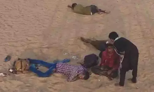Puri: लाइफगार्ड की तत्परता से भिखारियों की लूट की योजना फेल Puri: लाइफगार्ड की तत्परता से भिखारियों की लूट की योजना फेल