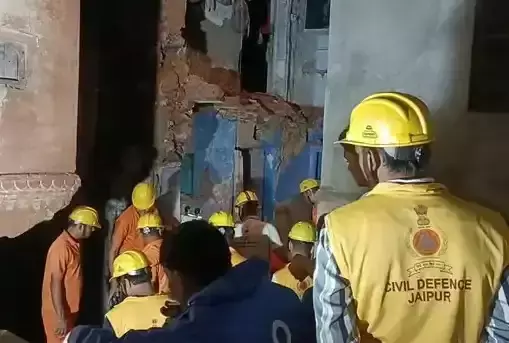 Jaipur: ढहती हवेली ने छीनी पिता-पुत्री की जिंदगी