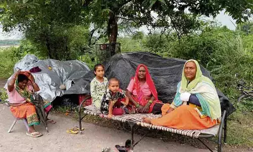 Panchkula में घग्गर नदी में बाढ़ से 30 परिवार आपदा की चपेट में
